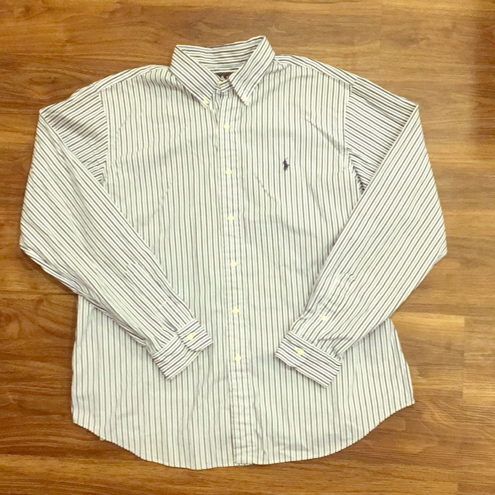 NWOT Ralph Lauren Button Down Collared Dress Shirt - Picture 2 of 6